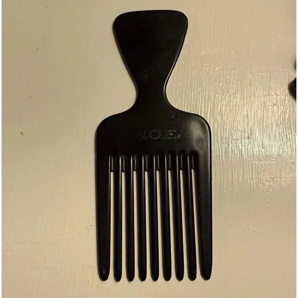 Goody Black Genuine ACE Hair Pick Comb USA Vintage Plastic